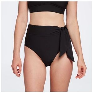 CALIA Women's High Rise Side Tie Swim Bottom